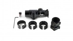 Bering Optics Night Probe Mini Gen 3 Clip-on Night Vision Attachment, w Clip-on for 24-40mm Lenses, Black BE361412